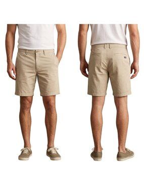Patagonia Men's Shorts Size 40 Khaki Chino Organic Cotton Beige Casual Classic